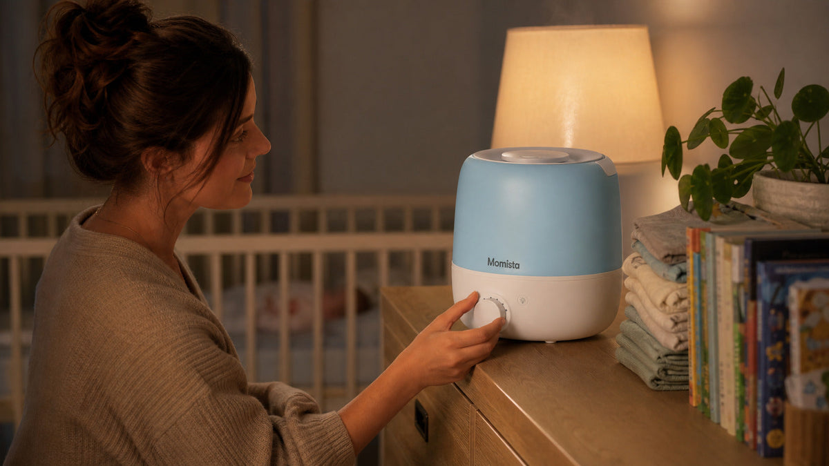 Luftbefeuchter fürs Babyzimmer einfach erklärt: Ultraschall-Vernebelung und Nachtlicht im Überblick
