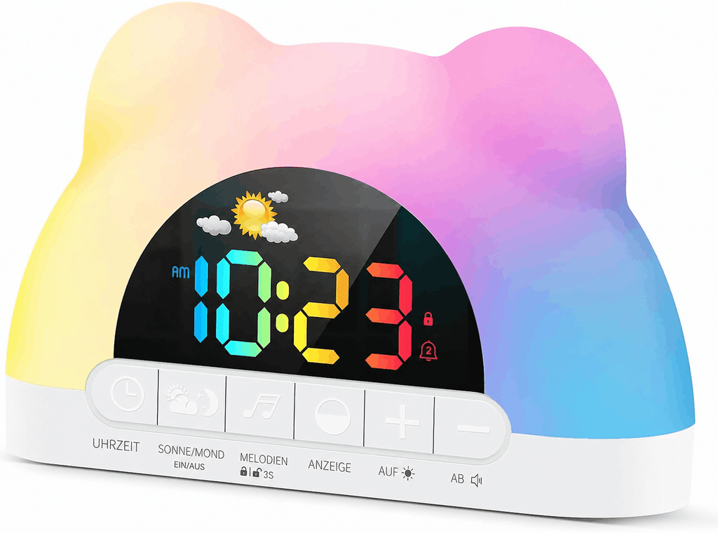 SleepBuddy – Kinderwecker mit Schlaftrainer & Nachtlicht