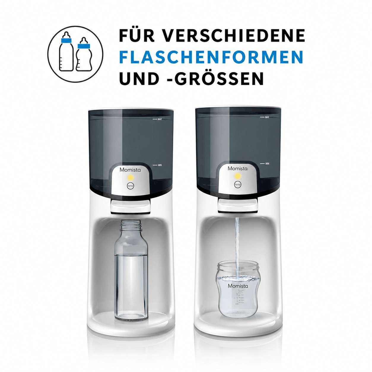 AquaReady Mini – Wasserwärmer für Babyflaschen