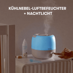 AirCalm – Luftbefeuchter mit Nachtlicht & Aroma-Diffuser