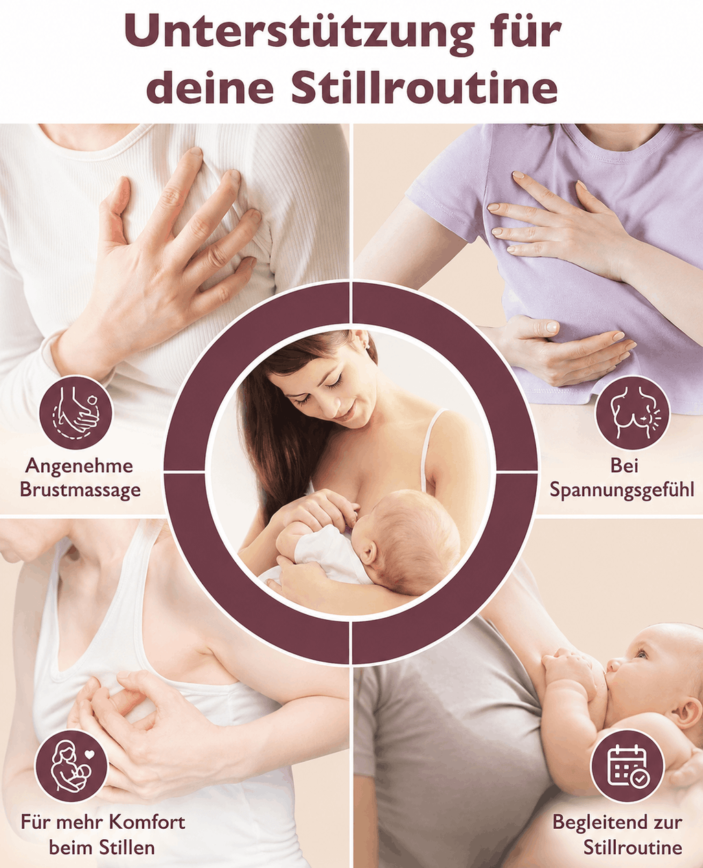 MamaRelief – Stillmassager mit Wärme & Vibration