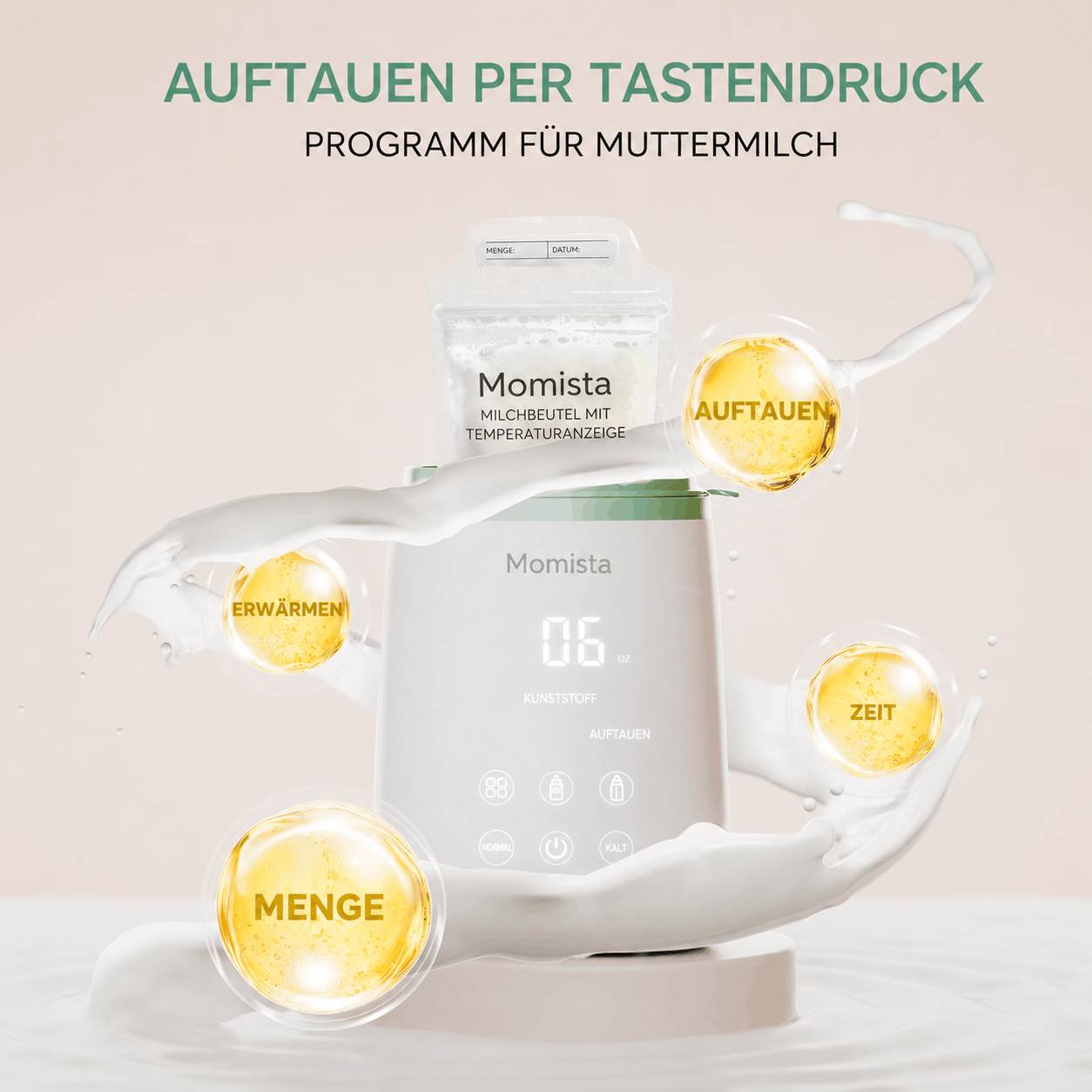 WarmFlow – Elektrischer Flaschenwärmer 10-in-1