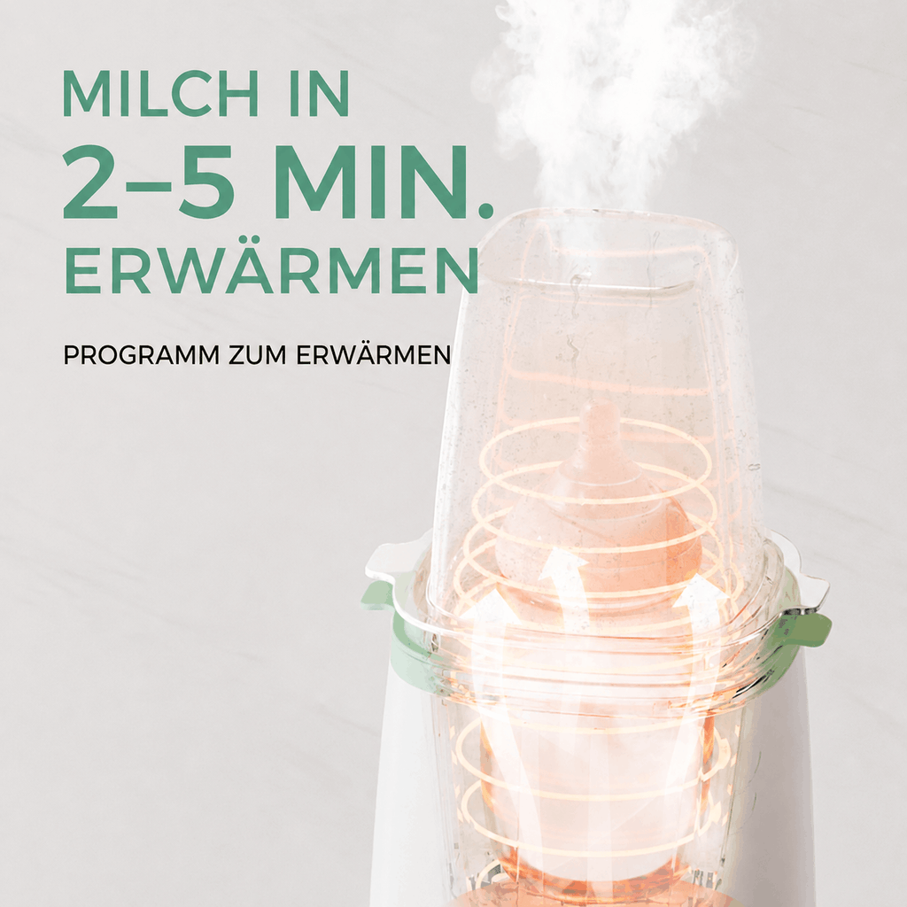 WarmFlow – Elektrischer Flaschenwärmer 10-in-1