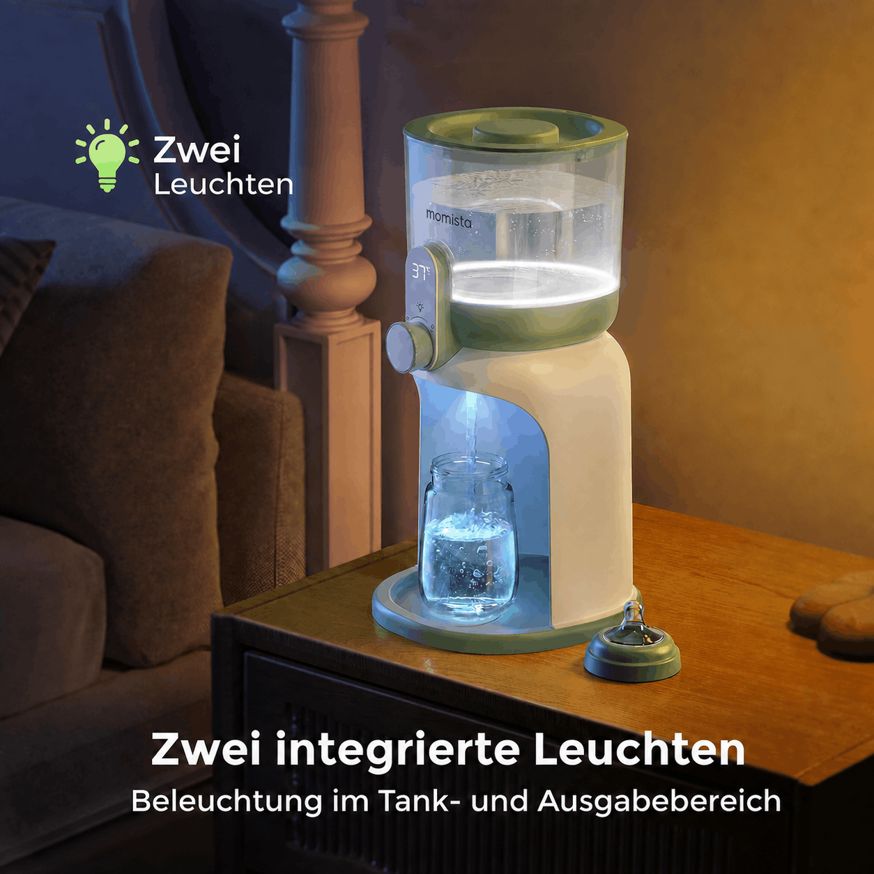 AquaReady – Wasserwärmer für Babynahrung mit Temperaturwahl