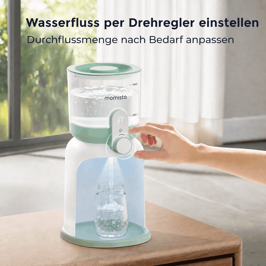 AquaReady – Wasserwärmer für Babynahrung mit Temperaturwahl