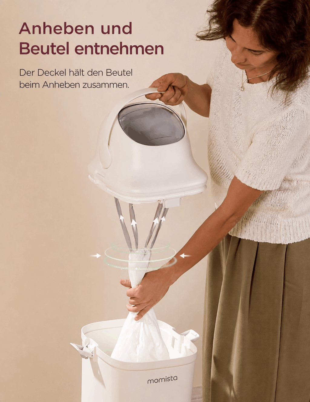 PureBin – Windeleimer mit Geruchsverschluss