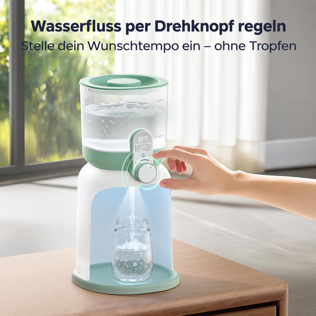 AquaReady – Wasserwärmer für Babynahrung mit Temperaturwahl