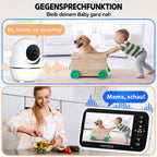 BabyView – Babyphone mit Kamera & 5-Zoll-Display