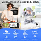 BabyView – Babyphone mit Kamera & 5-Zoll-Display