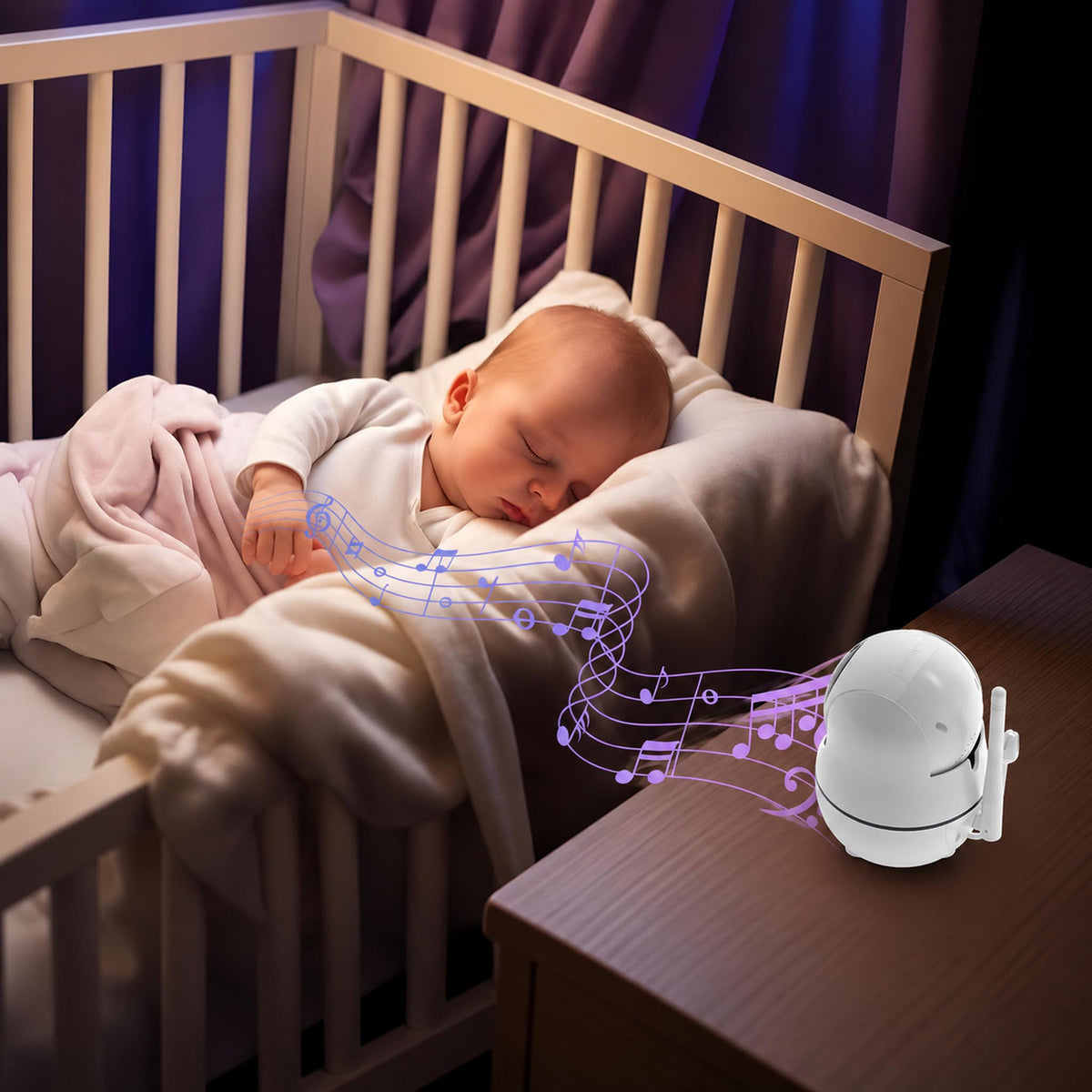 BabyView – Babyphone mit Kamera & 5-Zoll-Display