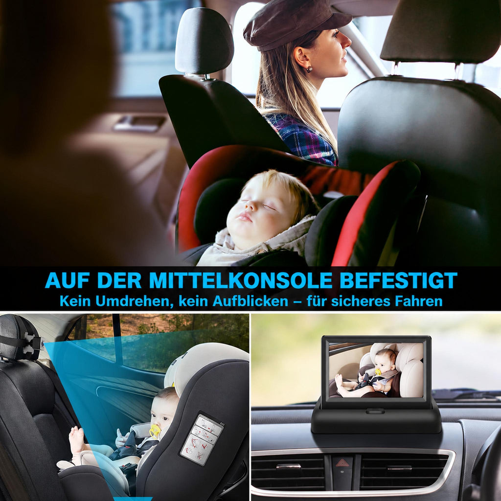 BabyView Drive – Baby-Autokamera mit 4,3-Zoll-Monitor