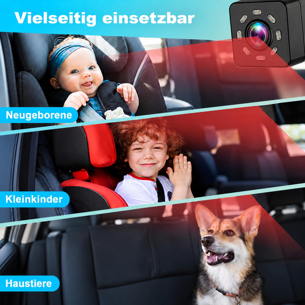 BabyView Drive – Baby-Autokamera mit 4,3-Zoll-Monitor