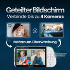 BabyView Pro+ Full-HD Babyphone mit 5,5-Zoll-Display