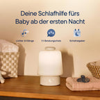 DreamGlow – White Noise Gerät mit Nachtlicht & App