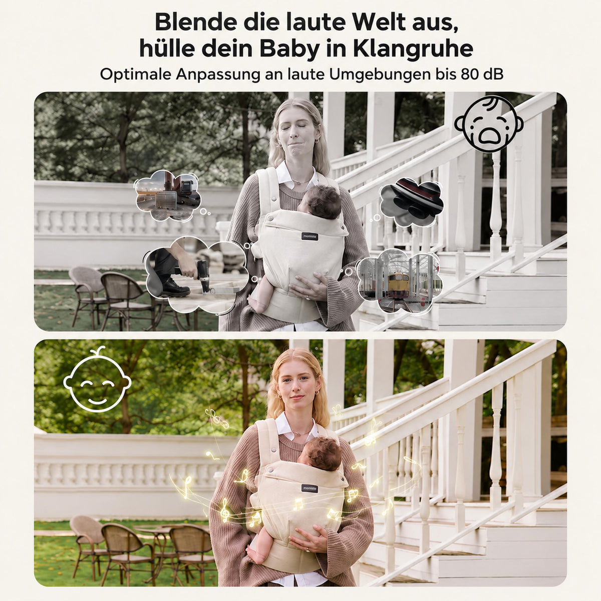 DreamGo – Mobile Einschlafhilfe mit White Noise & Nachtlicht