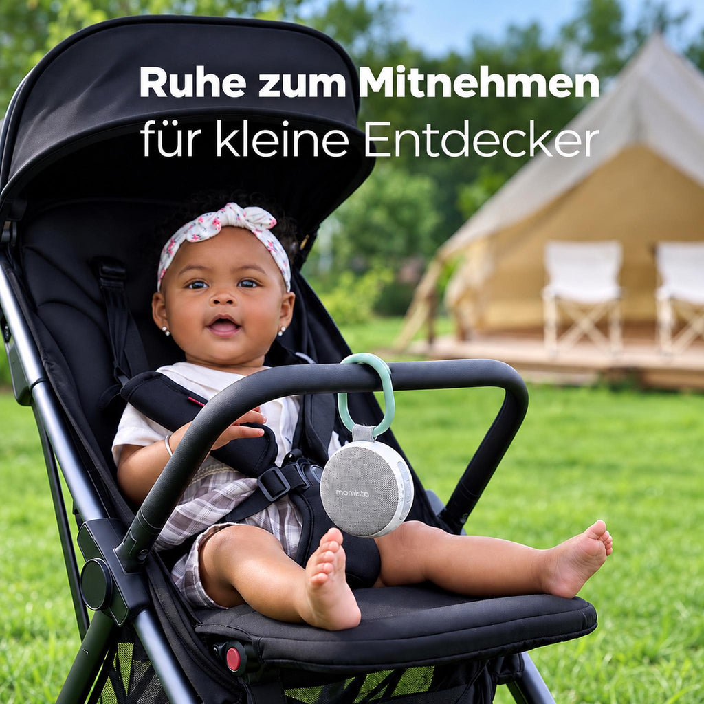 DreamGo – Mobile Einschlafhilfe mit White Noise & Nachtlicht