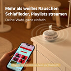 DreamGo – Mobile Einschlafhilfe mit White Noise & Nachtlicht