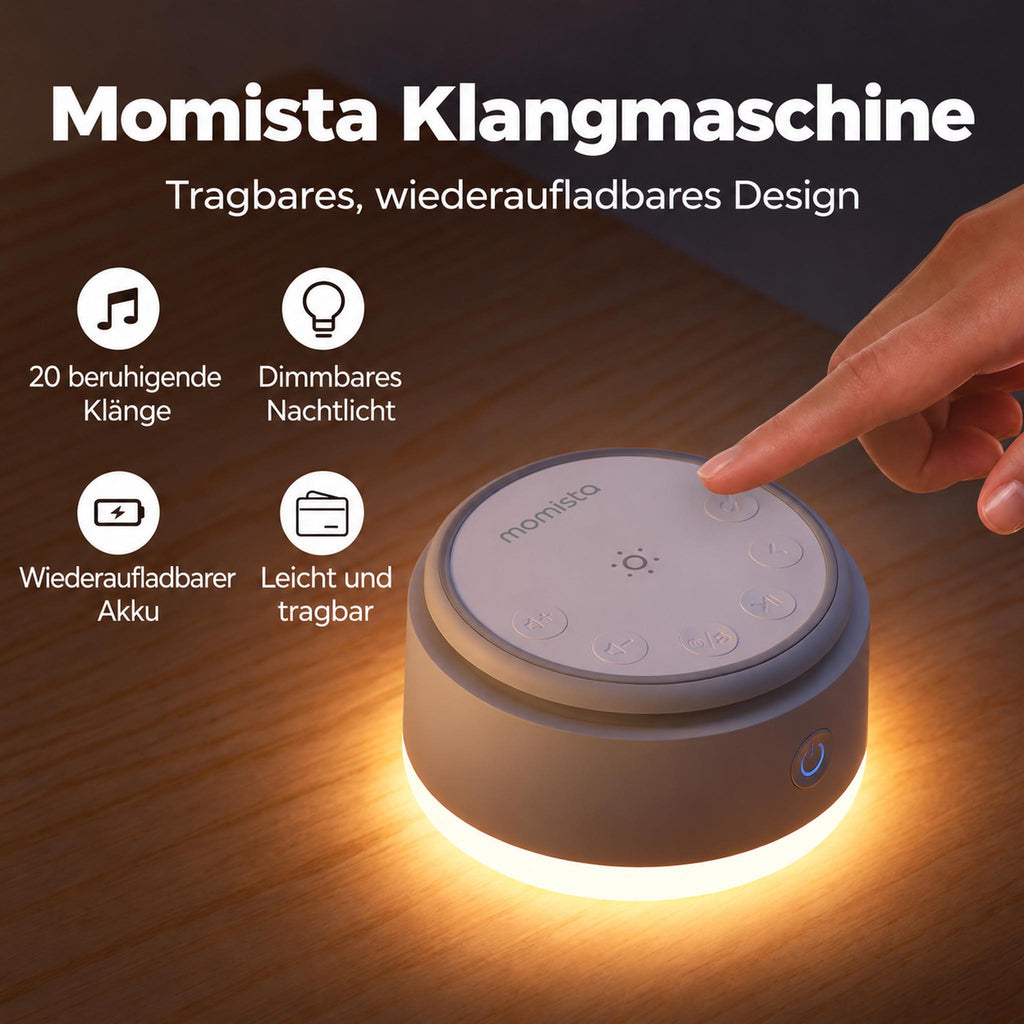 DreamMini – Tragbares White Noise Gerät für Babys