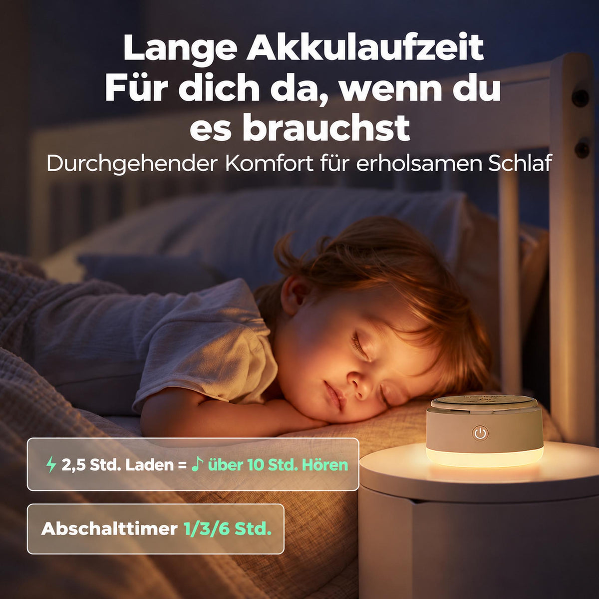 DreamMini – Tragbares White Noise Gerät für Babys