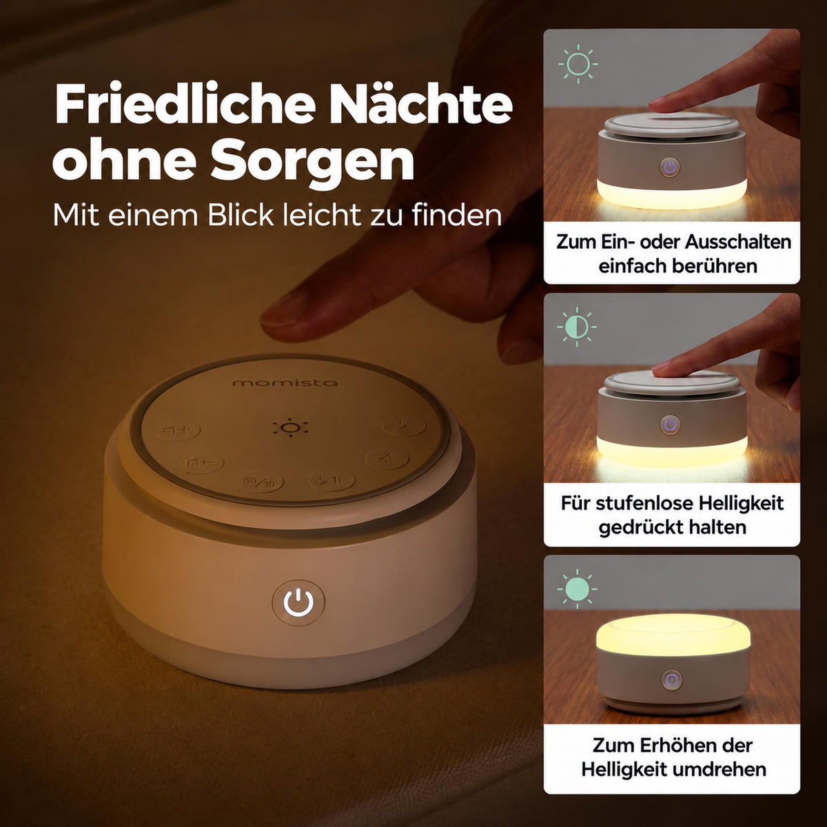 DreamMini – Tragbares White Noise Gerät für Babys