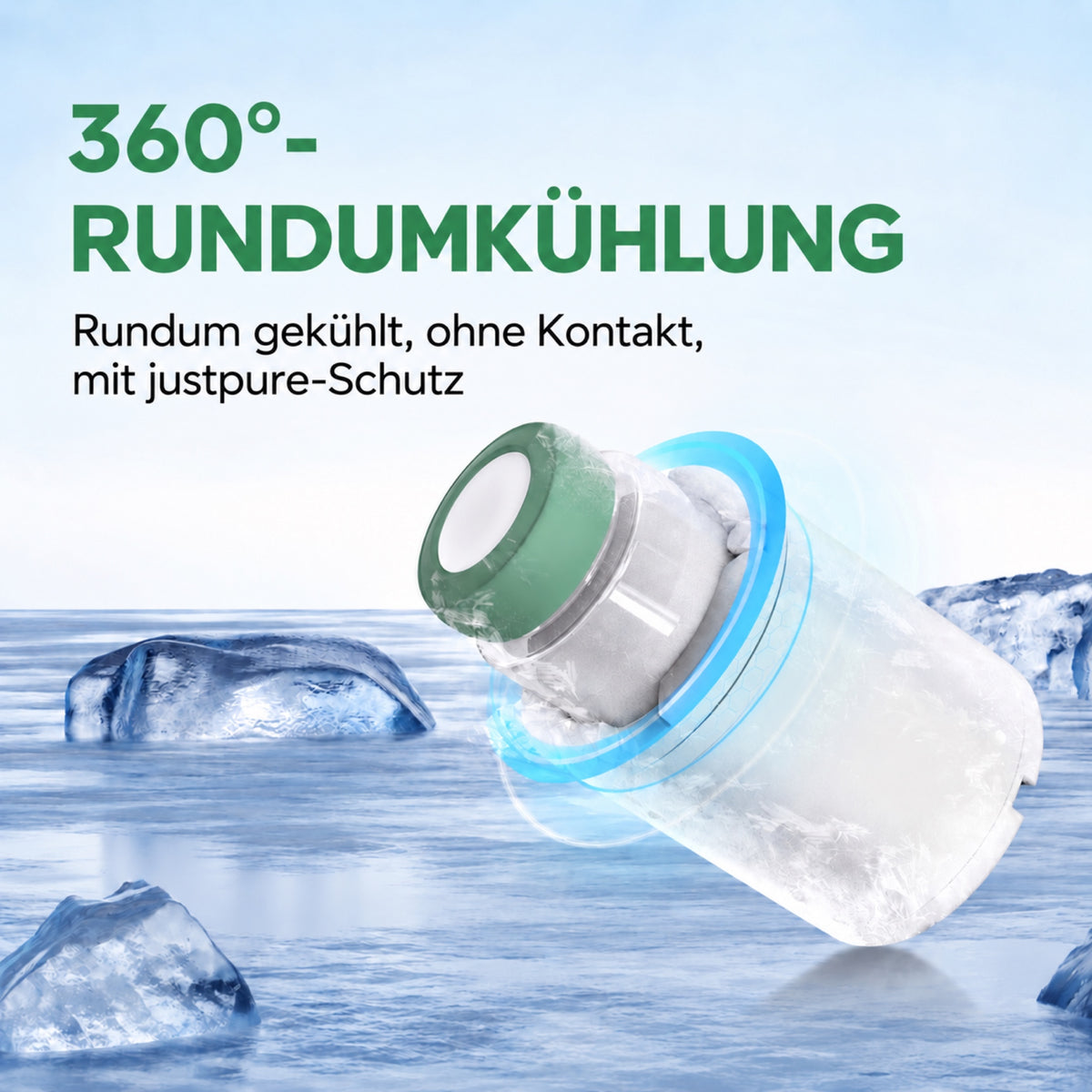 MilkChill Temp+ Muttermilchkühler mit Temperaturanzeige