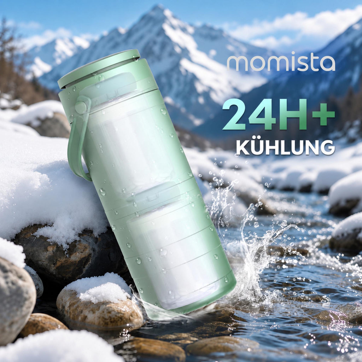 MilkChill Temp+ Muttermilchkühler mit Temperaturanzeige