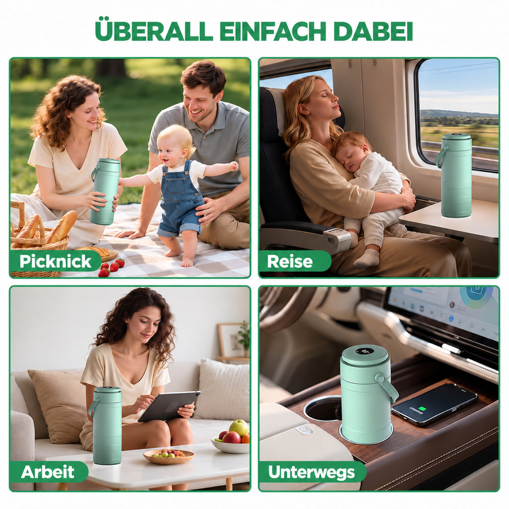 MilkChill Temp+ Muttermilchkühler mit Temperaturanzeige