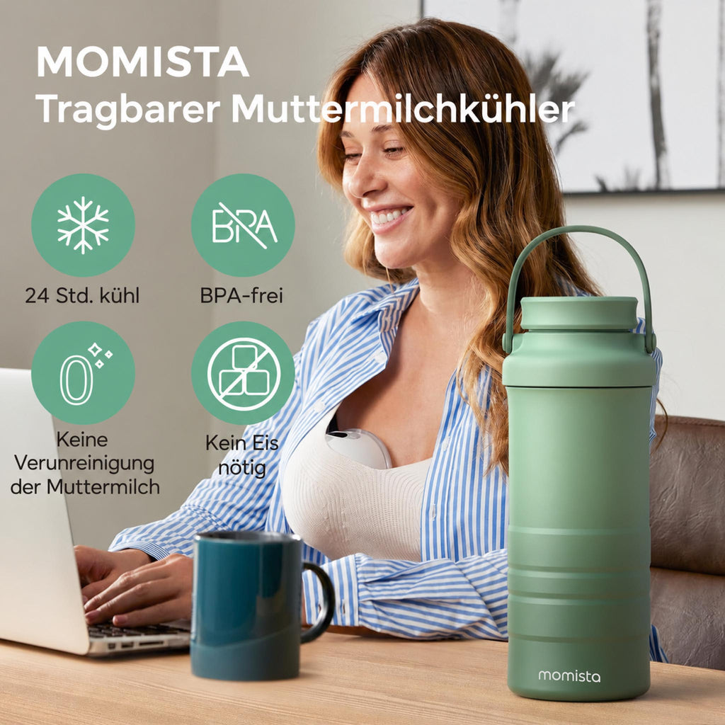 MilkChill – Tragbarer Muttermilchkühler für unterwegs