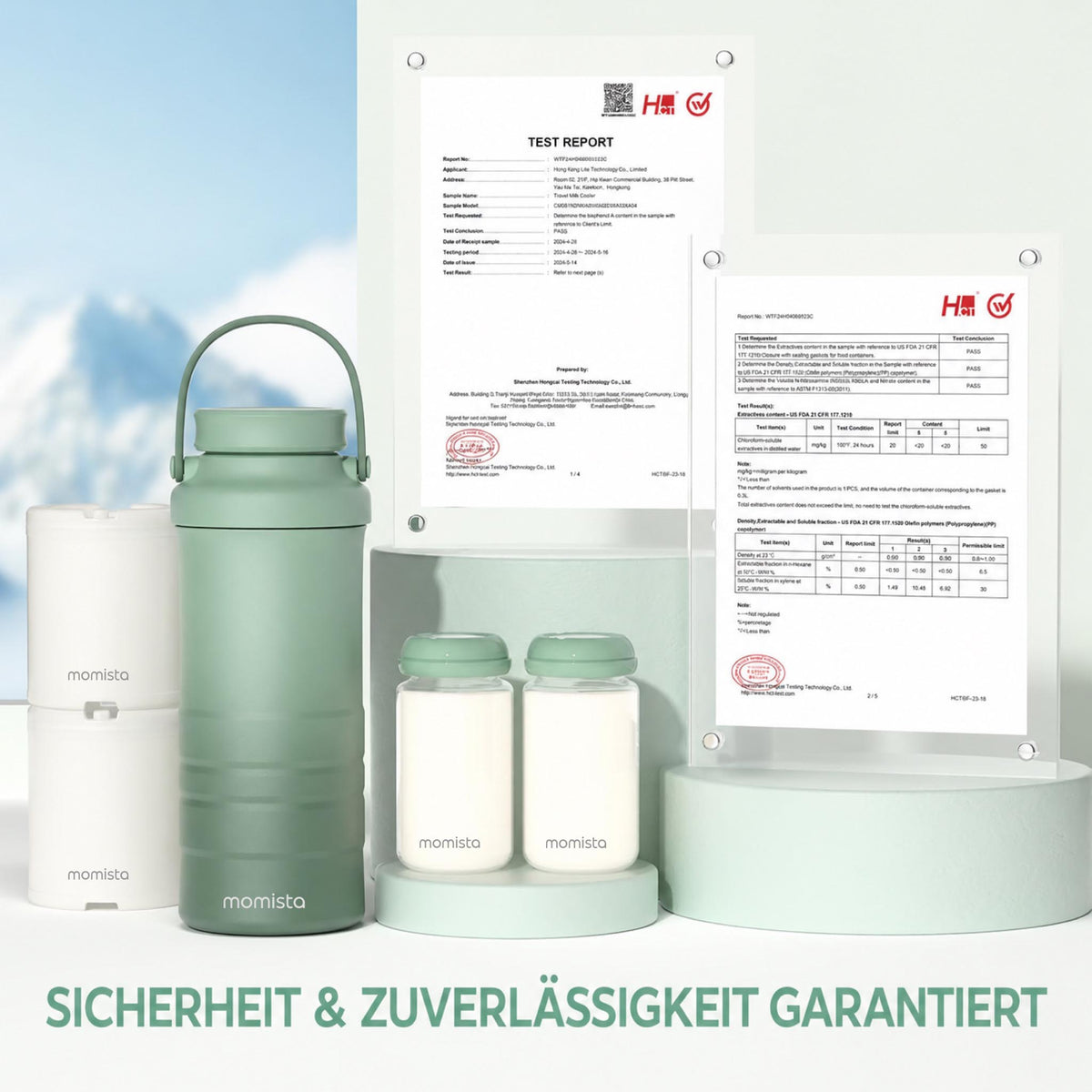 MilkChill – Tragbarer Muttermilchkühler für unterwegs