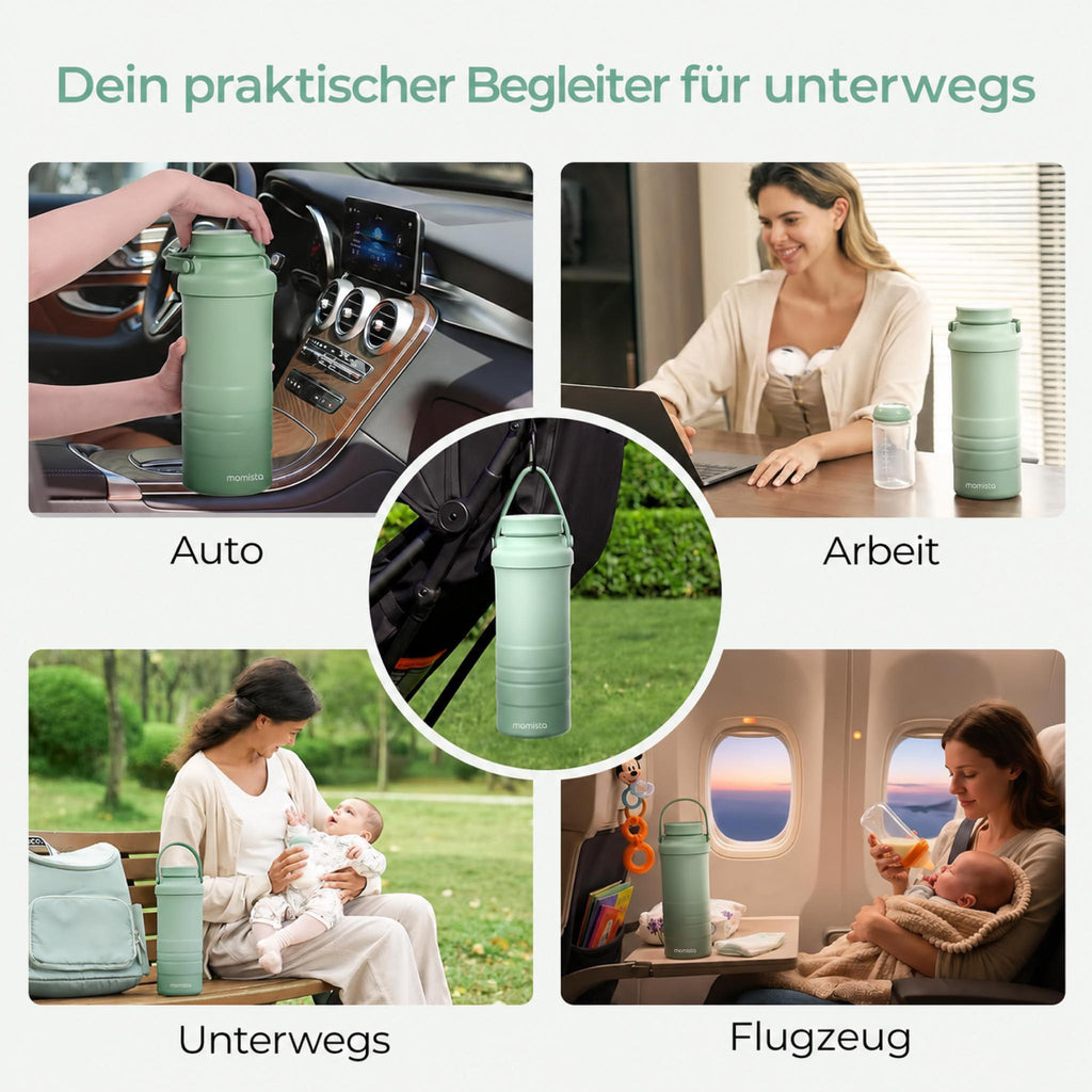 MilkChill – Tragbarer Muttermilchkühler für unterwegs