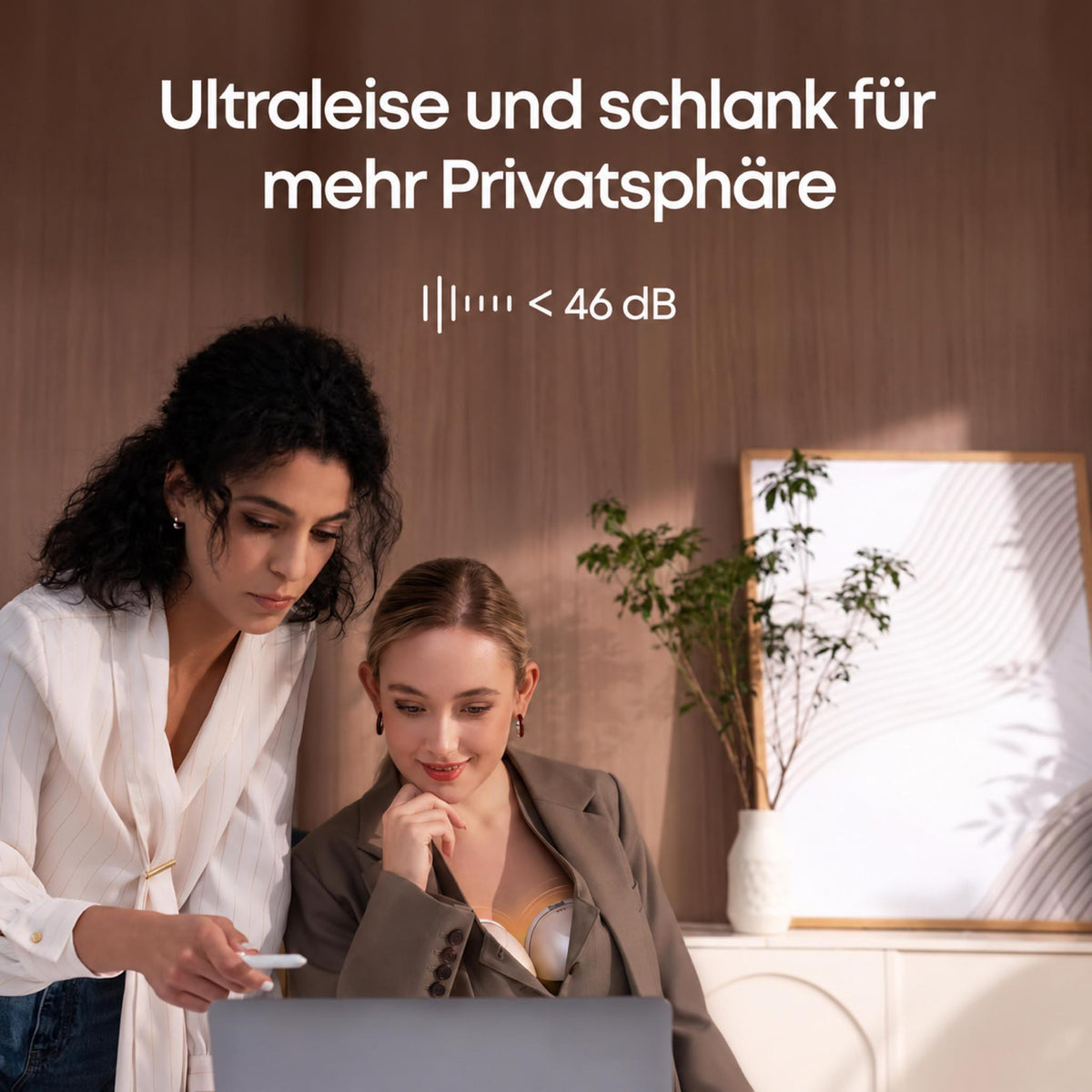 MilkFlow Heat+ – Tragbare Milchpumpe mit Wärme & App