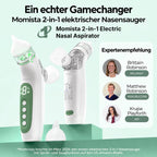 NoseCare – Elektrischer Nasensauger für Babys mit Sprühfunktion