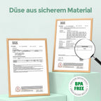 NoseCare Pro+ Elektrischer Nasensauger mit 9 Saugstufen