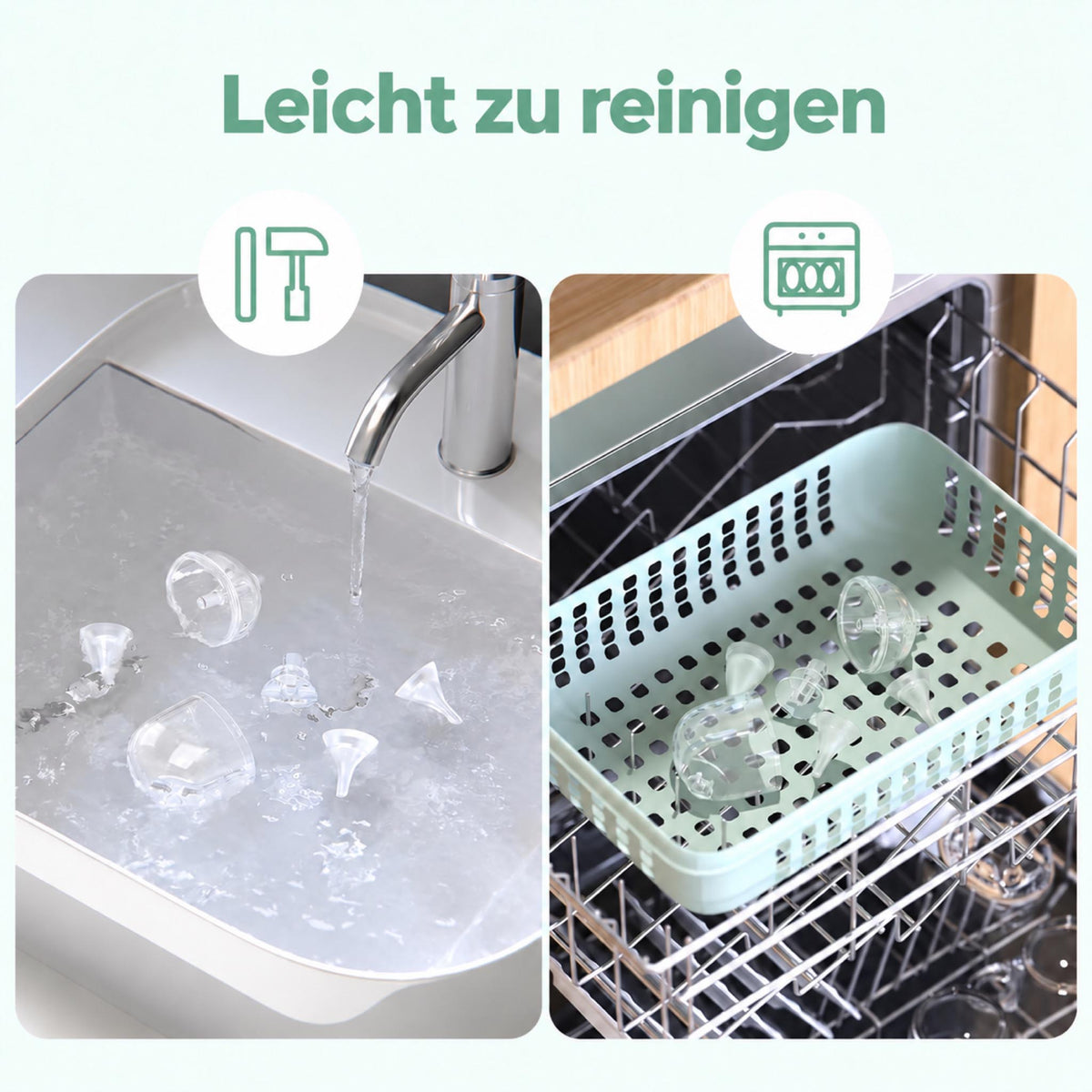 NoseCare Pro+ Elektrischer Nasensauger mit 9 Saugstufen