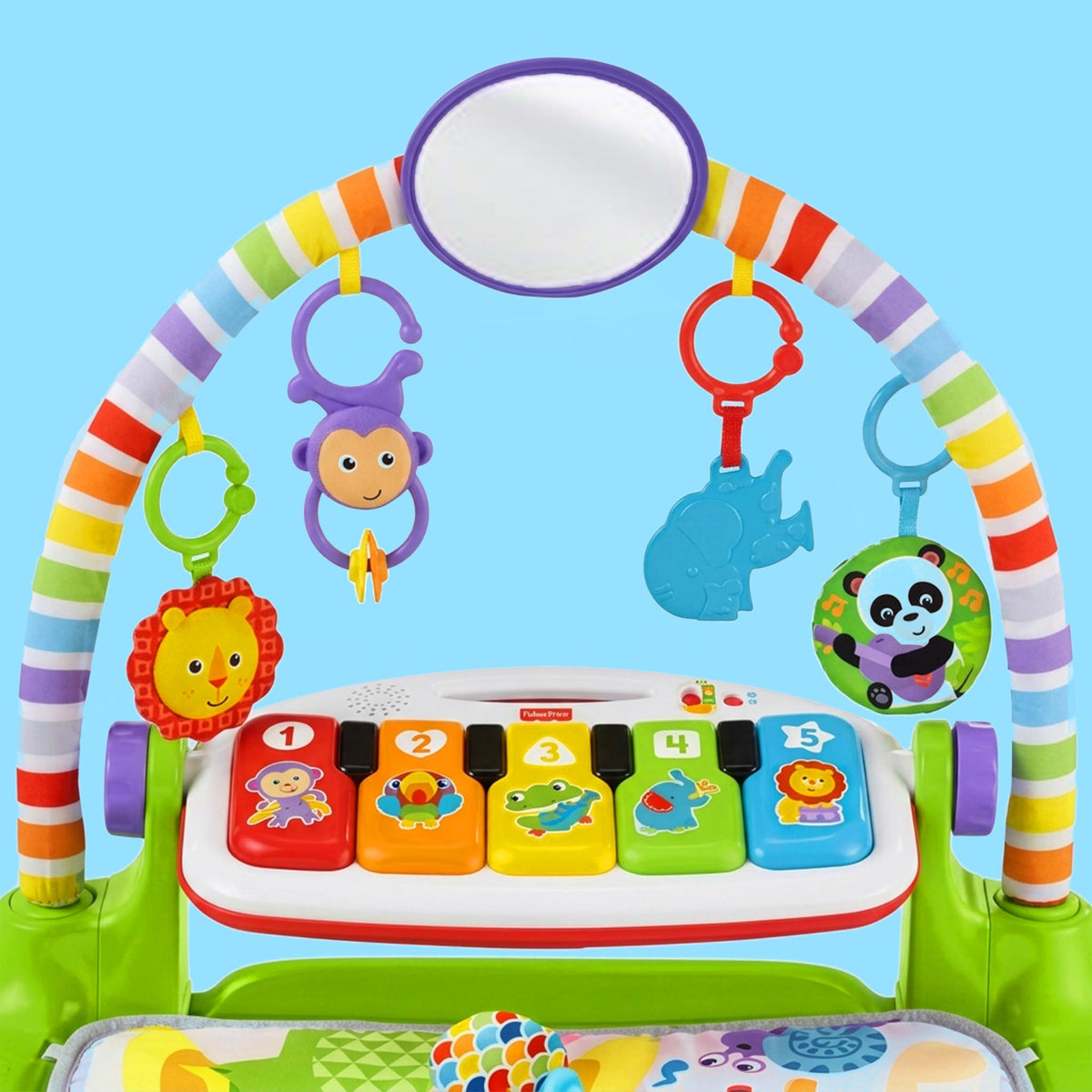 PlayBeat – Baby Spielmatte mit Spielbogen & Musik-Piano