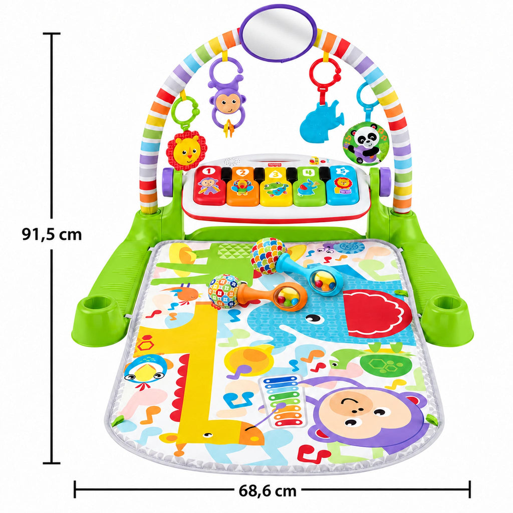 PlayBeat – Baby Spielmatte mit Spielbogen & Musik-Piano