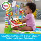 PlayBeat – Baby Spielmatte mit Spielbogen & Musik-Piano