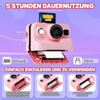PrintCam – Kinderkamera mit Sofortdruck & Fotofunktion