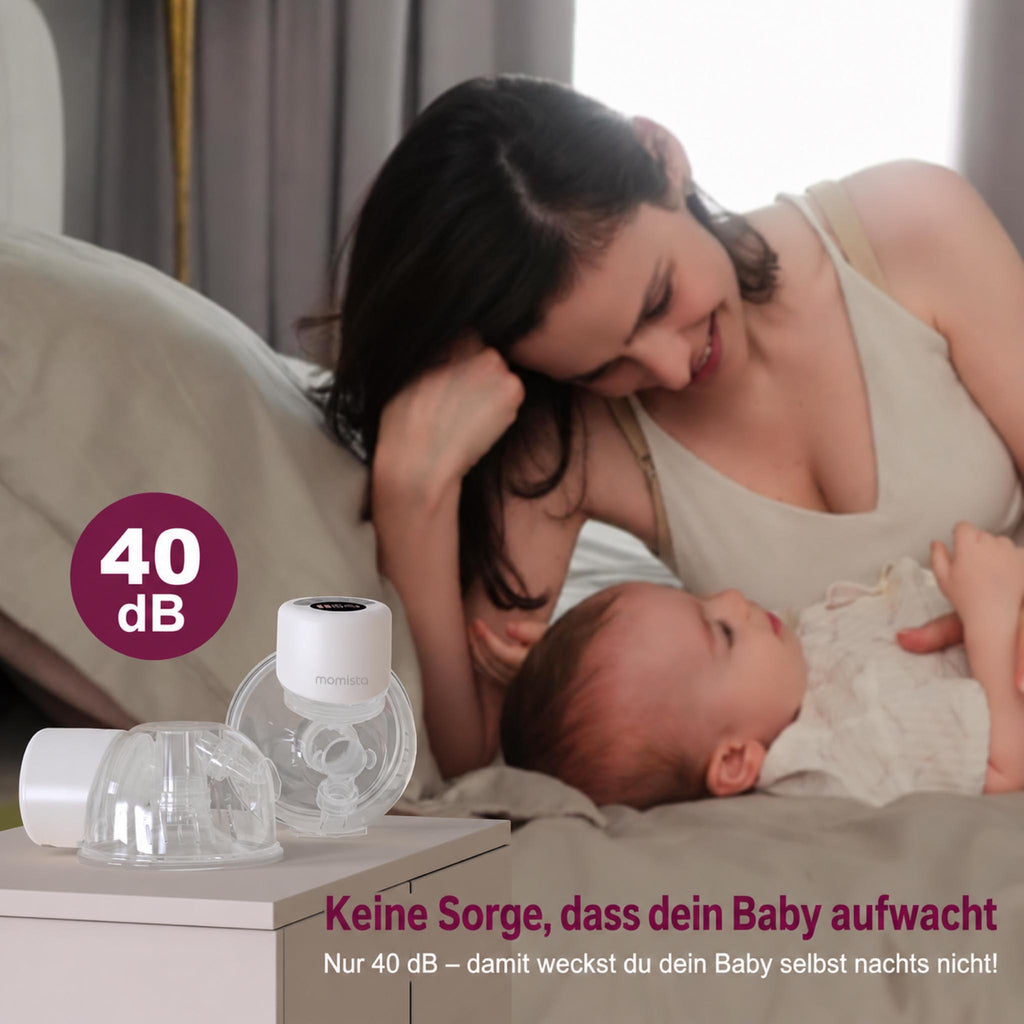 PumpEase – Tragbare elektrische Milchpumpe im 2er-Set