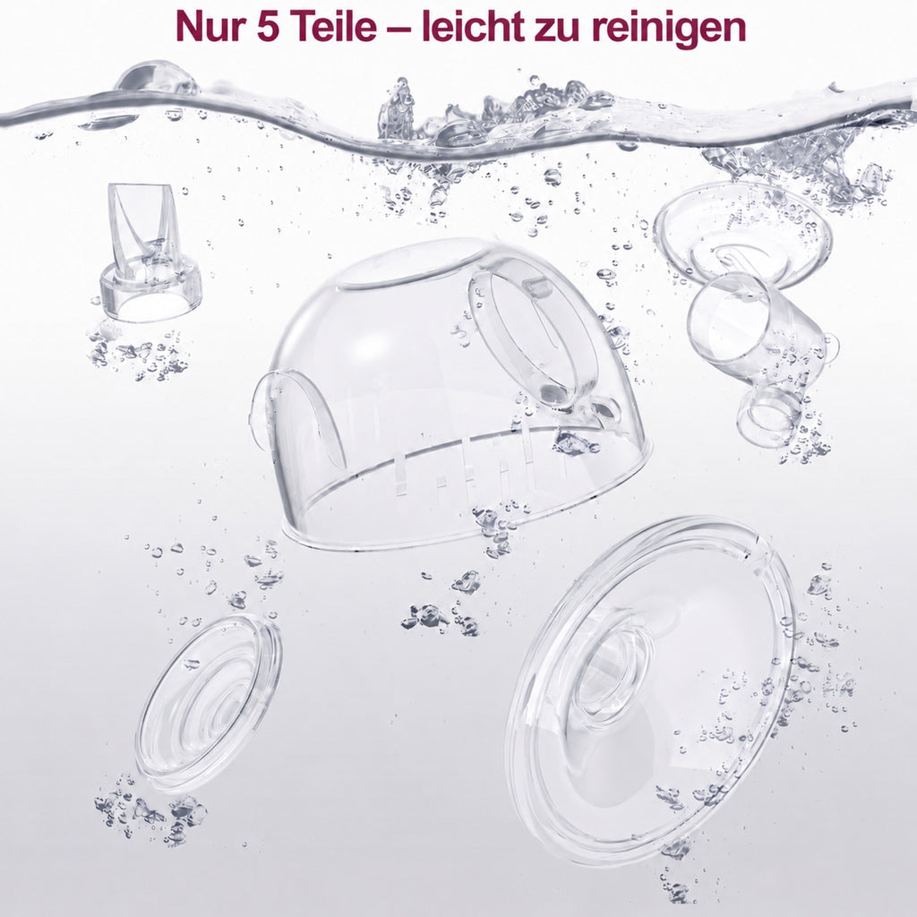 PumpEase – Tragbare elektrische Milchpumpe im 2er-Set