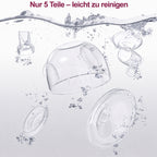 PumpEase – Tragbare elektrische Milchpumpe im 2er-Set
