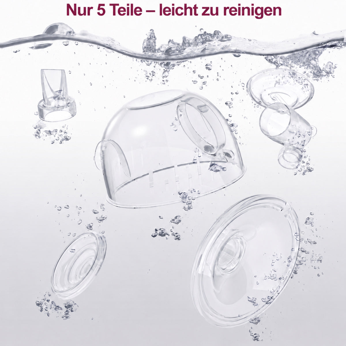 PumpEase – Tragbare elektrische Milchpumpe im 2er-Set