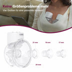 PumpEase – Tragbare elektrische Milchpumpe im 2er-Set