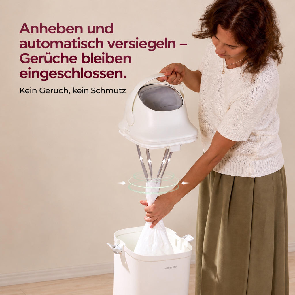 PureBin – Windeleimer mit Geruchsverschluss