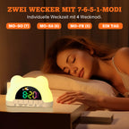 SleepBuddy – Kinderwecker mit Schlaftrainer & Nachtlicht