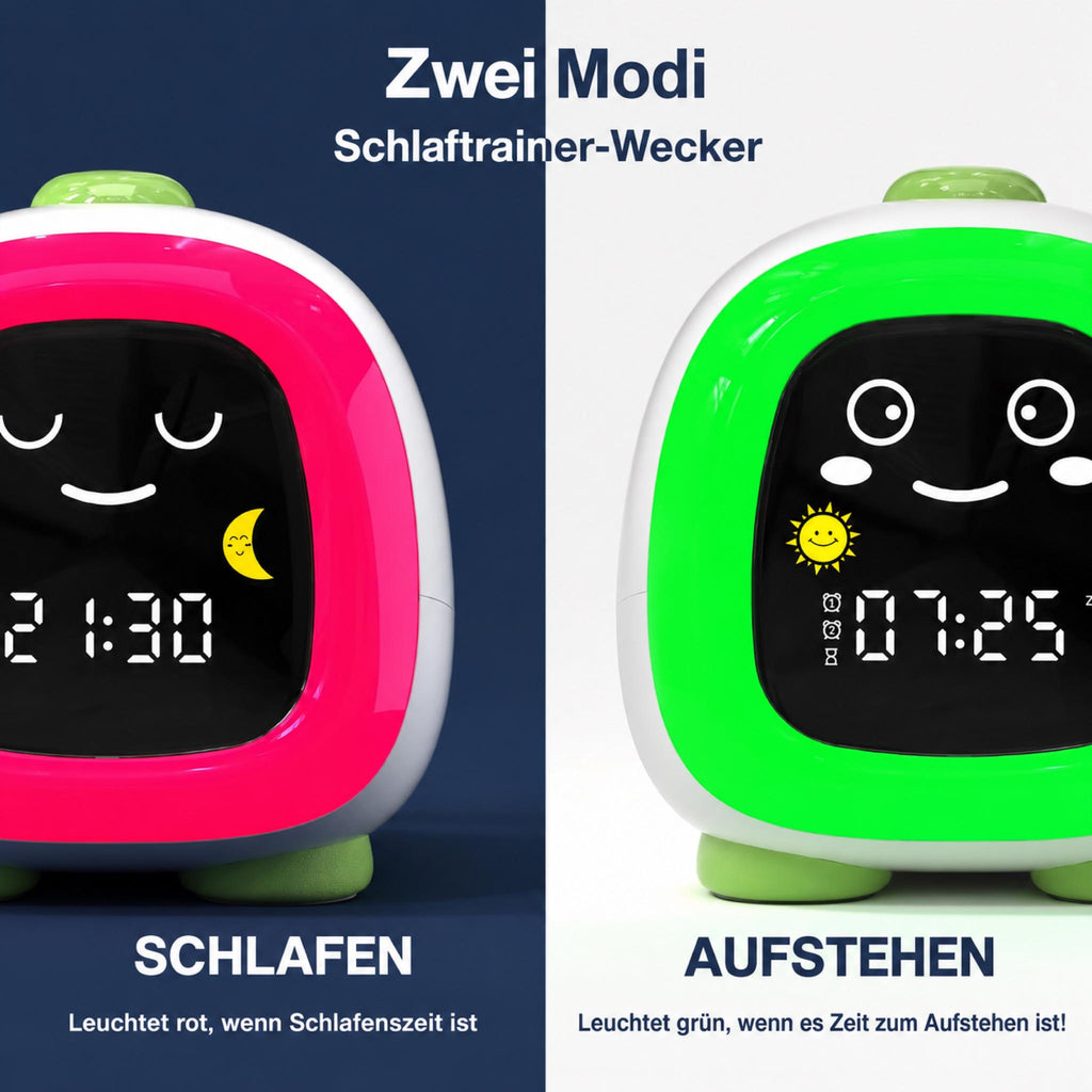 SleepPal – Schlaftrainer für Kinder mit Nachtlicht & Wecker