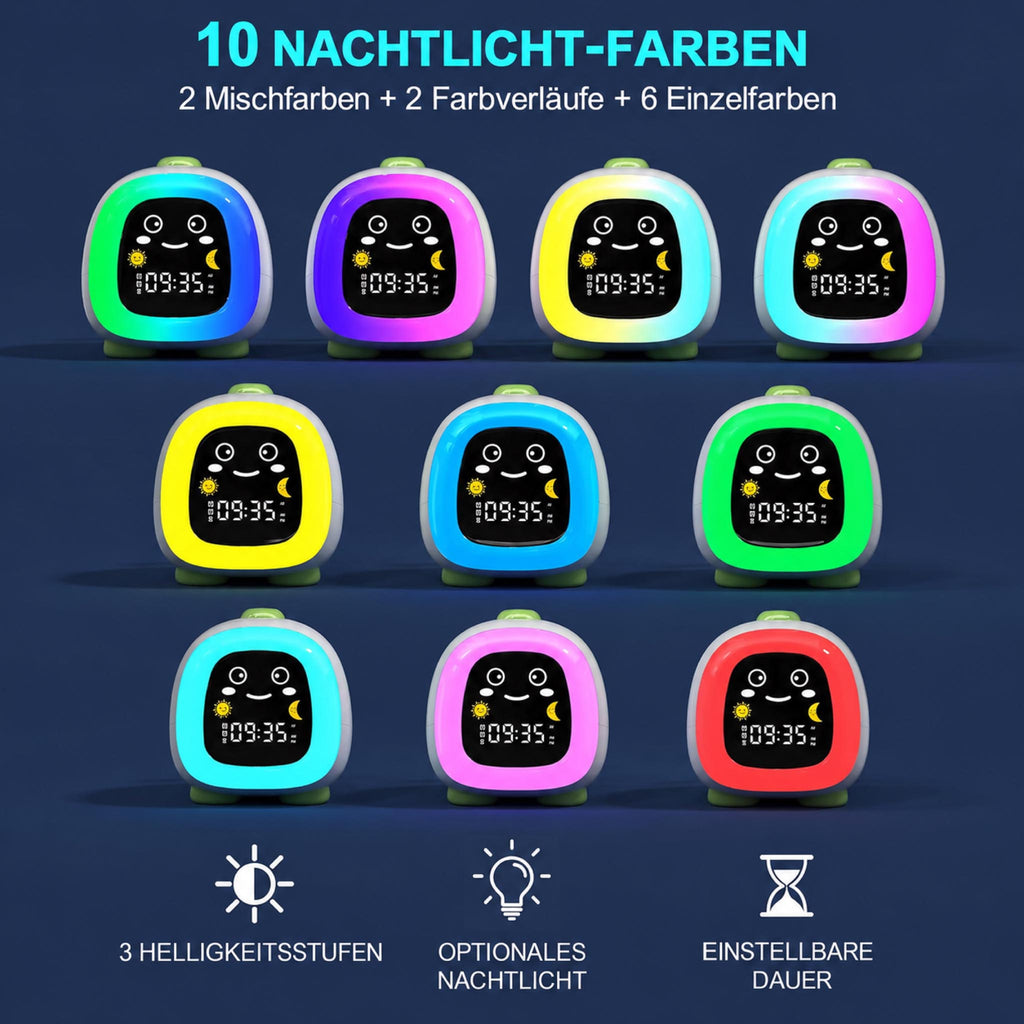 SleepPal – Schlaftrainer für Kinder mit Nachtlicht & Wecker