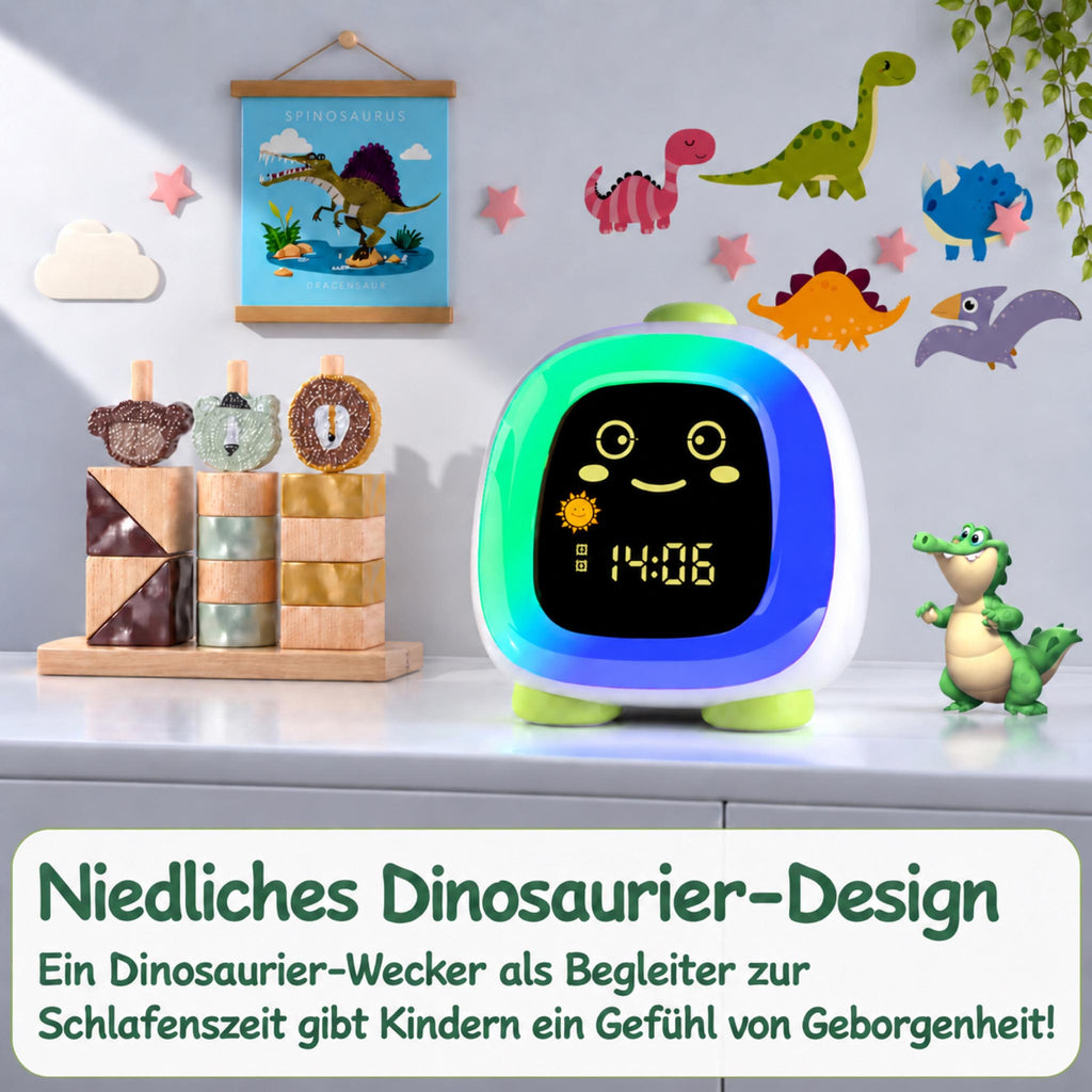 SleepPal – Schlaftrainer für Kinder mit Nachtlicht & Wecker