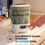 SteriCare Air+ Flaschensterilisator mit HEPA-Trocknung