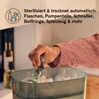 SteriCare Air+ Flaschensterilisator mit HEPA-Trocknung